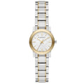 Burberry Ladies White Dial Two-Tone 26mm Watch