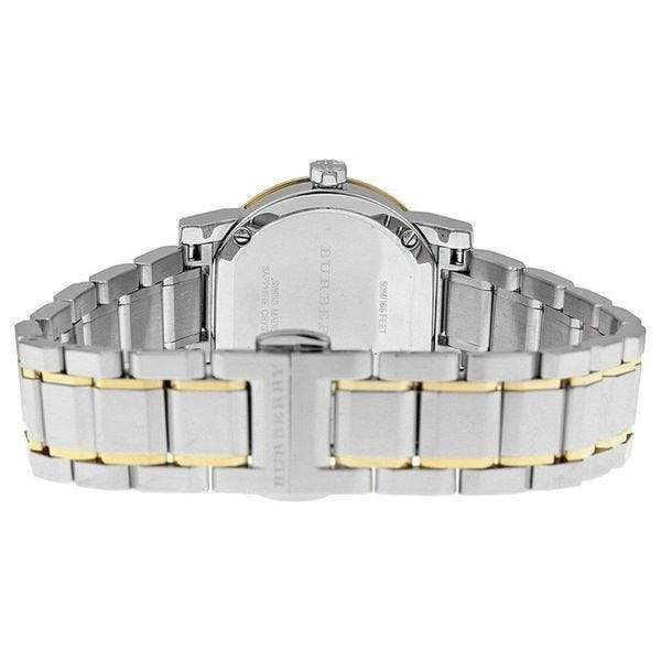 Burberry Ladies White Dial Two-Tone 26mm Watch