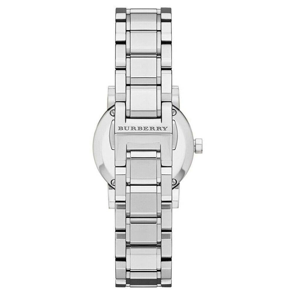Burberry Ladies Pink Silver 26mm Watch