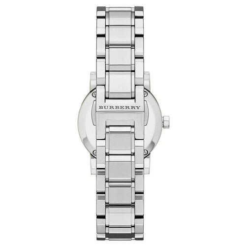 Burberry Ladies Pink Silver 26mm Watch
