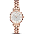 Emporio Armani Ladies Rose Gold Glitz Watch