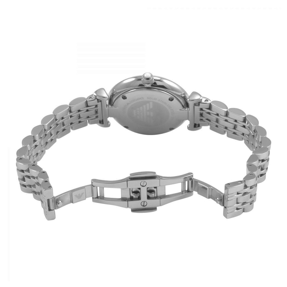 Emporio Armani Ladies Silver Watch