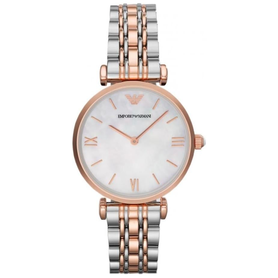 Emporio Armani Ladies Rose Gold Watch