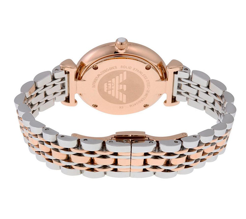 Emporio Armani Ladies Rose Gold Watch