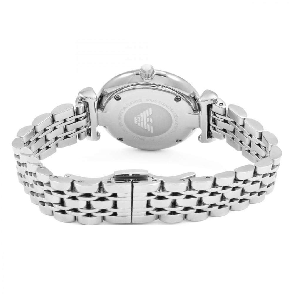 Emporio Armani Ladies Silver Watch