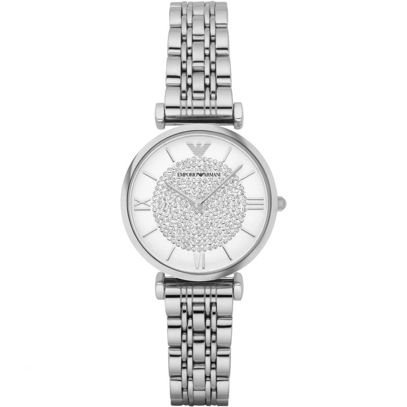Emporio Armani Ladies Silver Watch