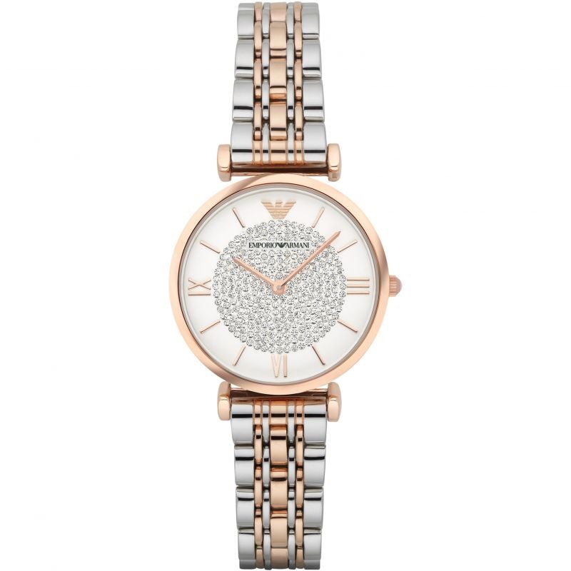 Emporio Armani Ladies Rose Gold Watch