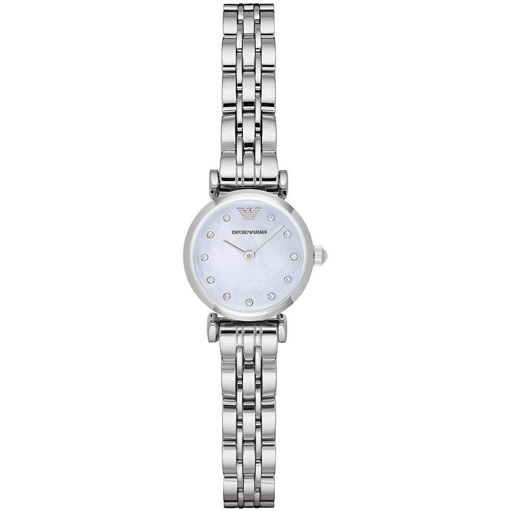 Emporio Armani Ladies Mother of Pearl Watch