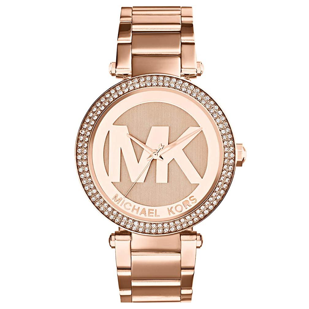 Michael Kors Ladies Parker Rose Gold Watch