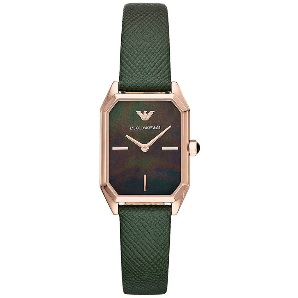 Emporio Armani Ladies Gioia Green Watch