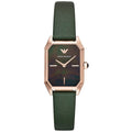 Emporio Armani Ladies Gioia Green Watch