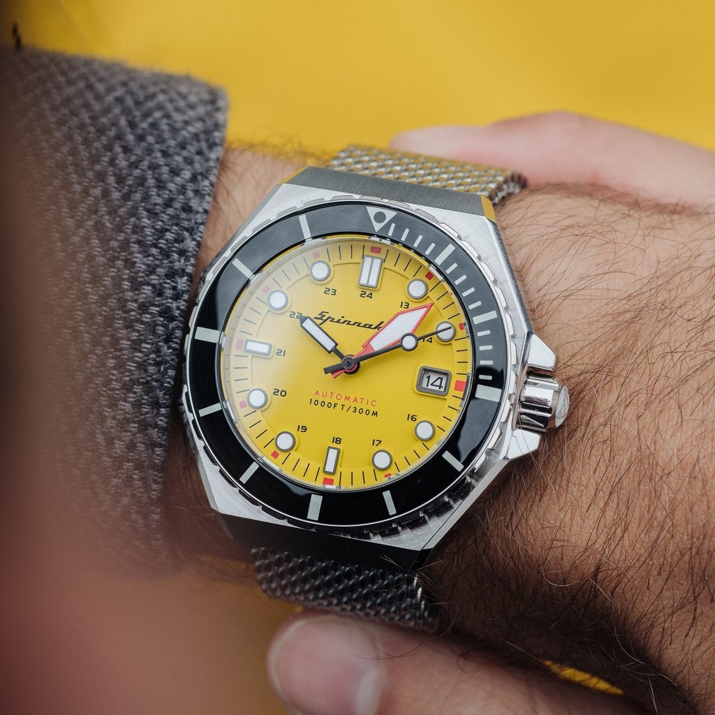 Spinnaker Men's Yellow Dumas Watch
