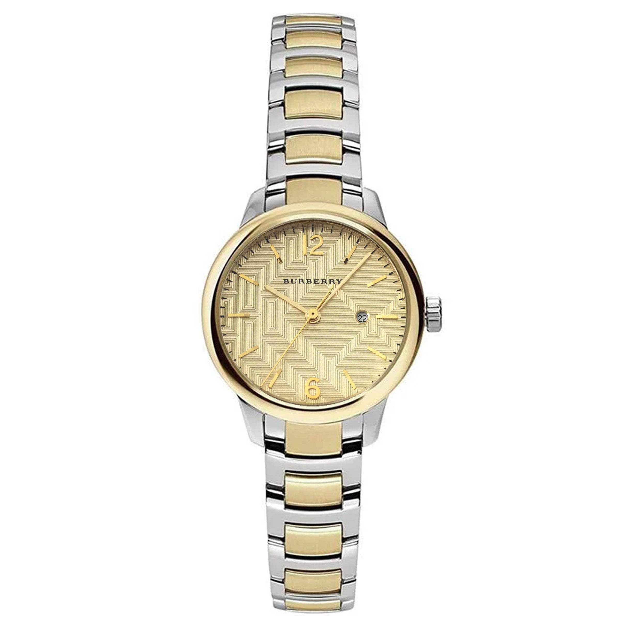 Burberry Ladies Classic Gold 32mm Watch