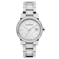 Burberry Ladies The City Silver 34mm Watch