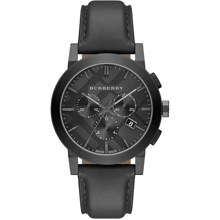 Burberry Men's The City Black Chronograph 42mm Watch