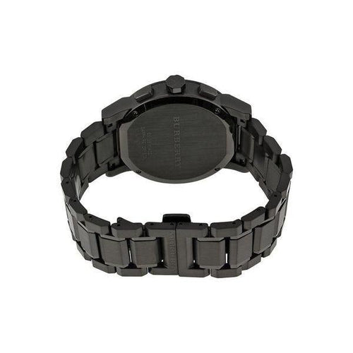 Burberry Men's Gunmetal Gray Chronograph 42mm Watch