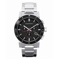 Burberry Men's Silver Chronograph 42mm Watch