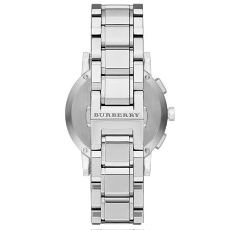 Burberry The City Silver Chronograph 38mm Watch