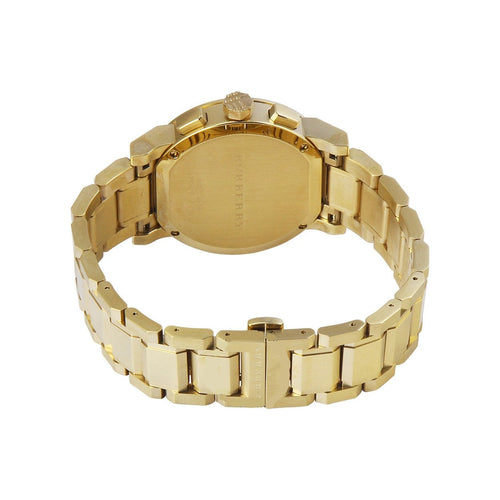Burberry Gold Tone Chronograph 38mm Watch