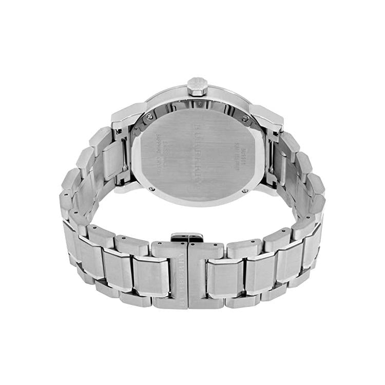 Burberry Men's Silver Chronograph 42mm Watch