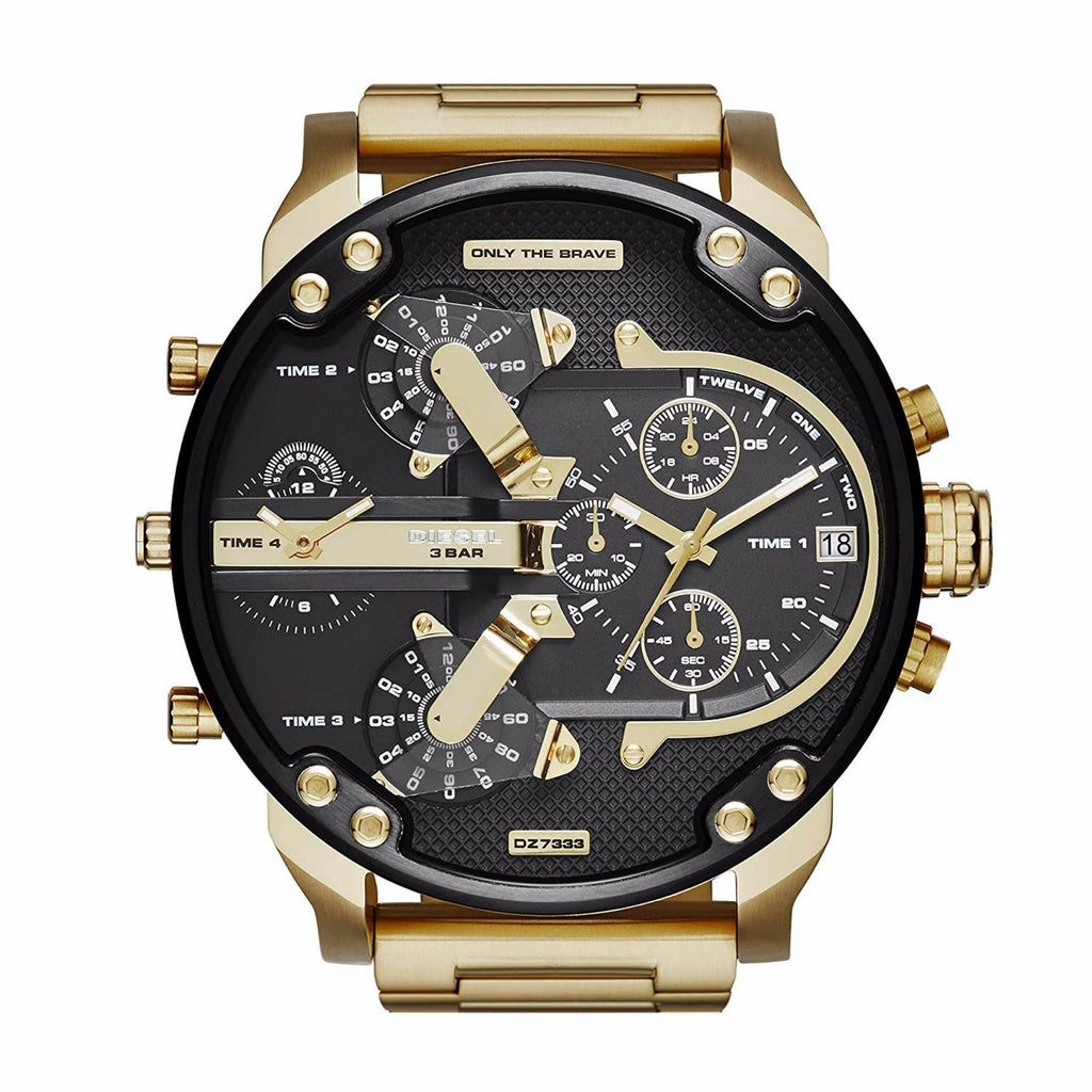 Diesel Men's Daddy 2.0 Gold Chronograph Watch