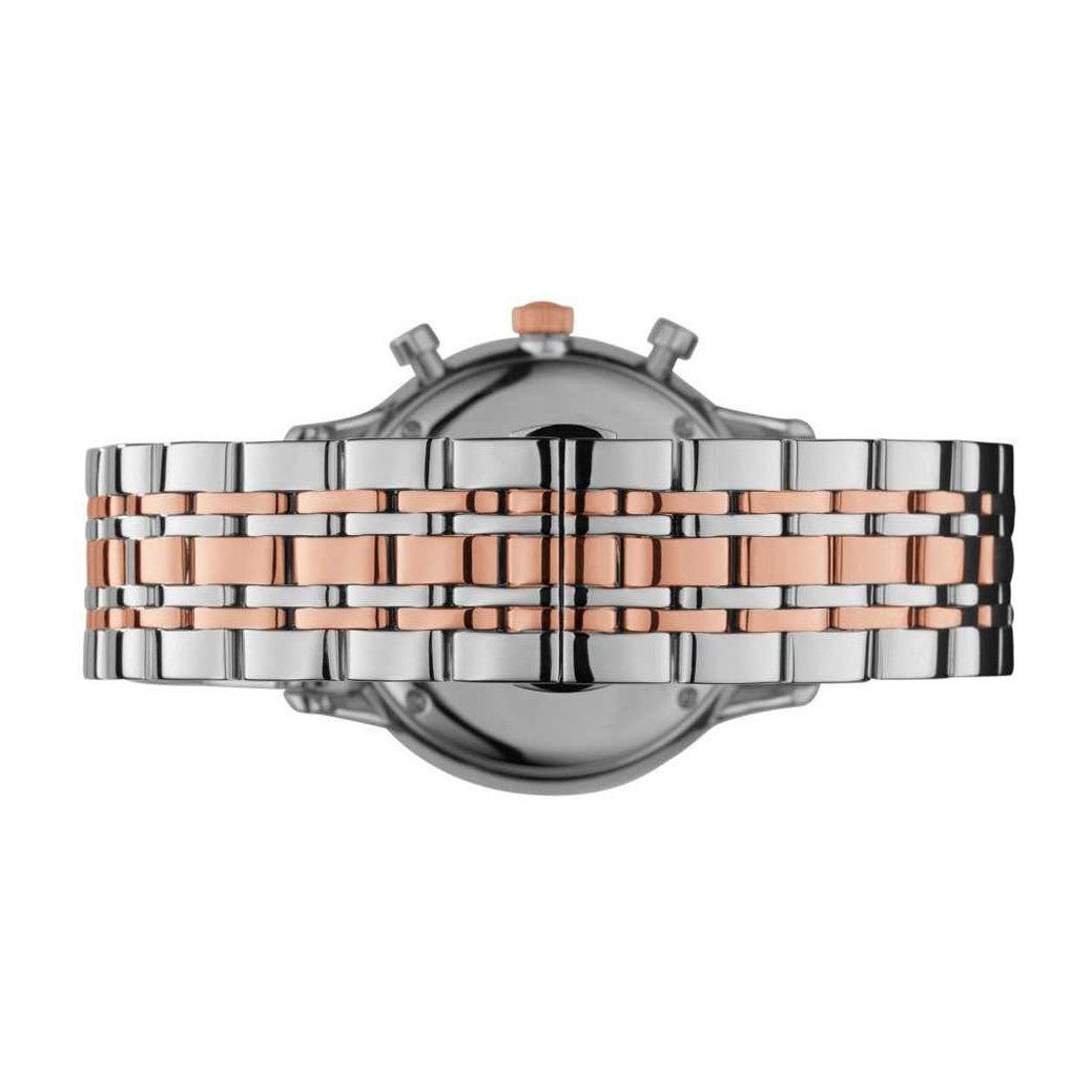 Emporio Armani Men's Silver Chronograph Watch