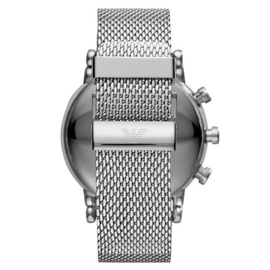 Emporio Armani Men's Aviator Silver Watch