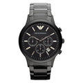 Emporio Armani Men's Black Chronograph Watch