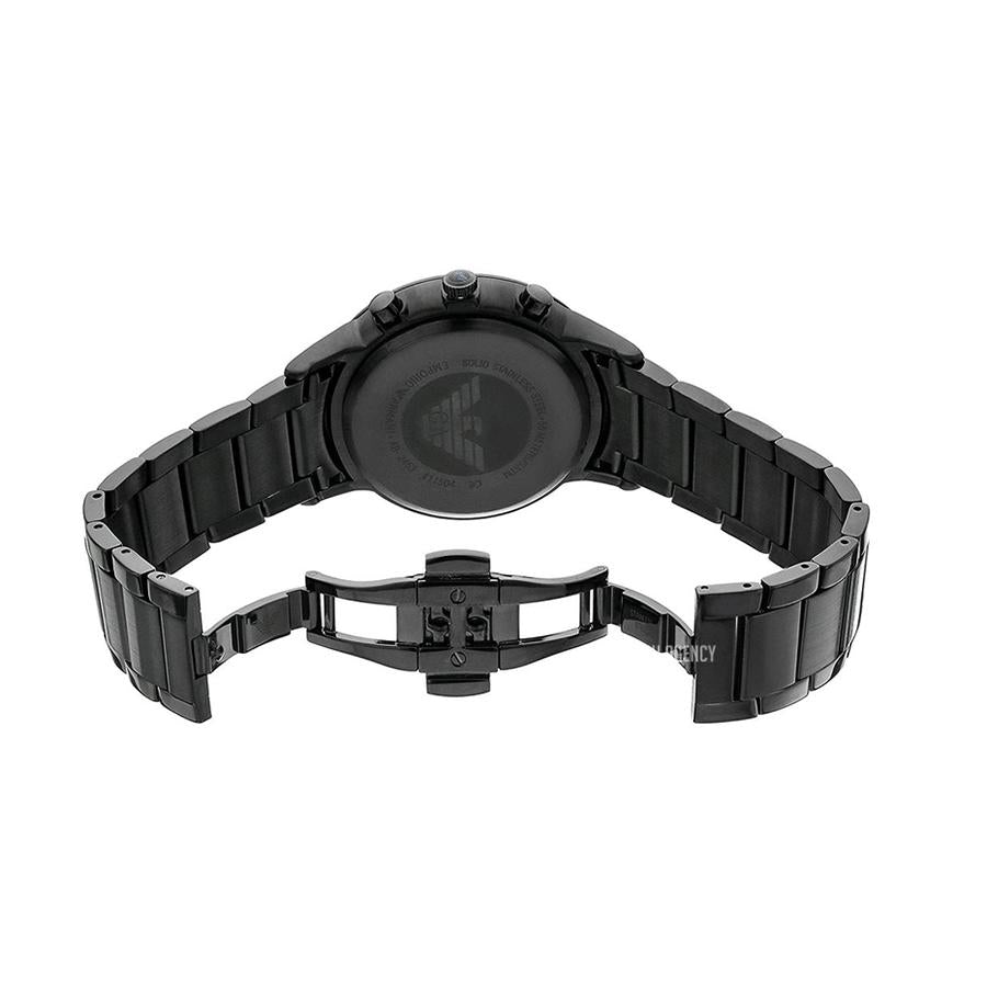 Emporio Armani Men's Black Chronograph Watch
