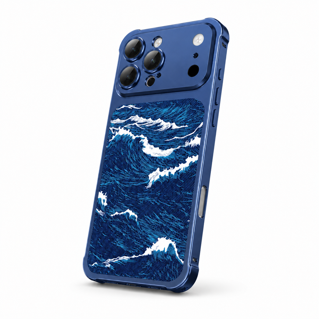 Apex Wave Magnetic Armor Case for iPhone