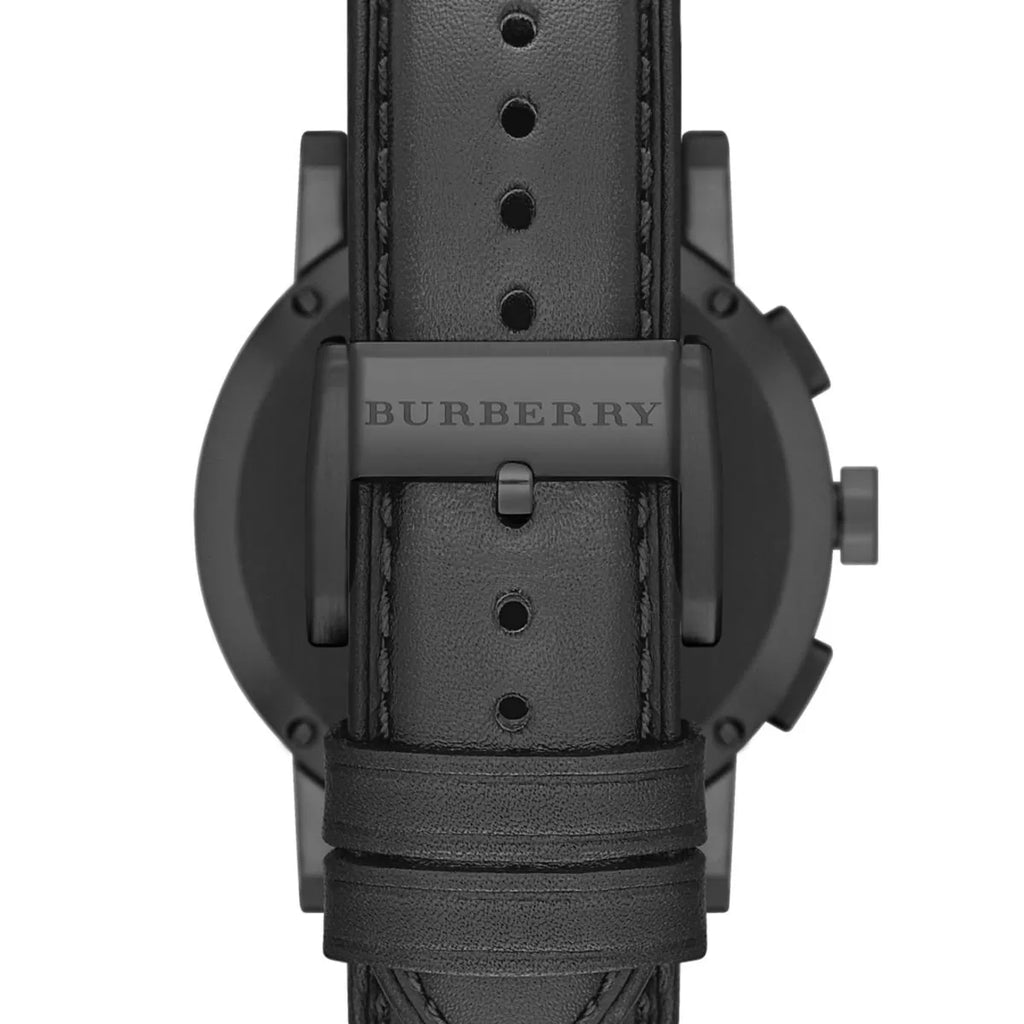 Burberry Men's The City Black Chronograph 42mm Watch