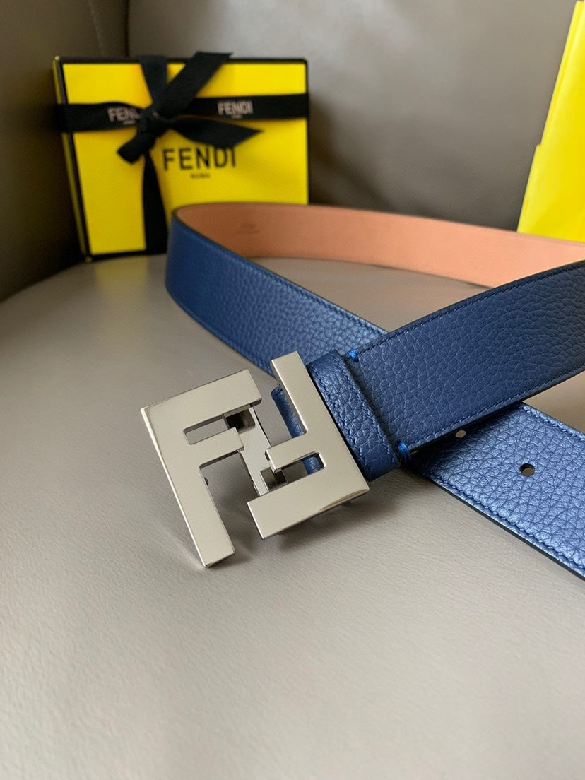 Men's Leather Belt Buckle Classic Dress Waist Belt
