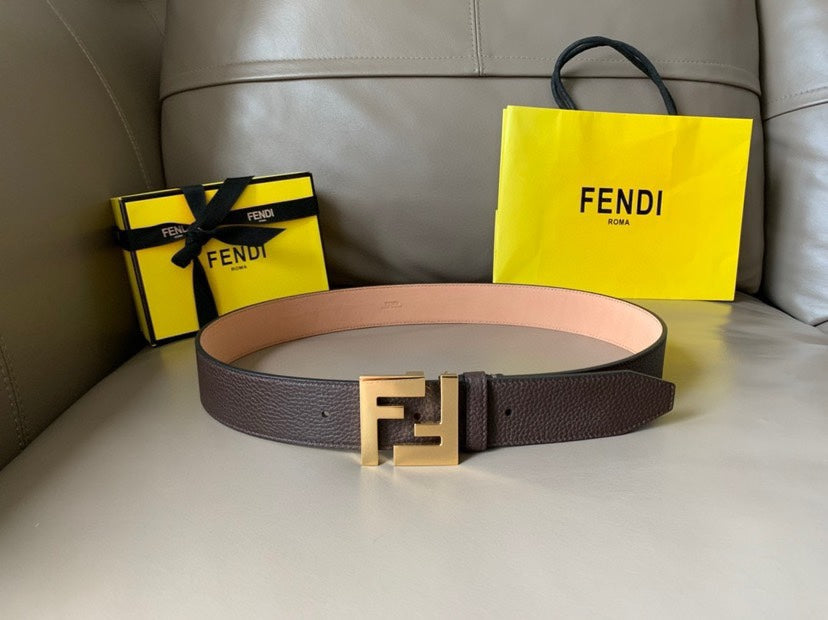 Men's Leather Belt Buckle Classic Dress Waist Belt