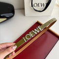 Luxury Women’s Leather Belt Anagram Buckle Classic Dress Waist Belt for Jeans Trousers Coat Casual Formal