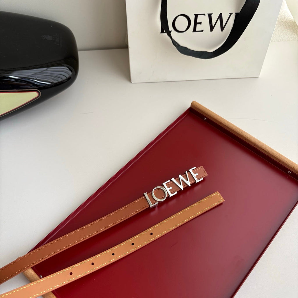 Luxury Women’s Leather Belt Anagram Buckle Classic Dress Waist Belt for Jeans Trousers Coat Casual Formal