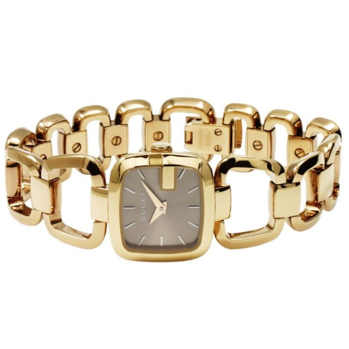 Gucci Ladies G-Gucci Gold Watch