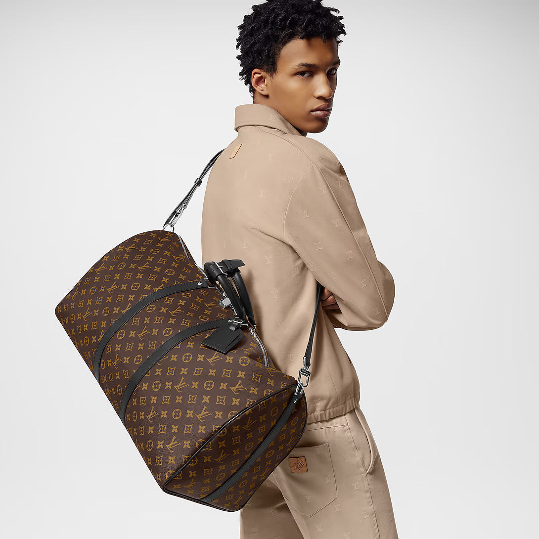 Unisex  L-Luxury Monogram Travel Bag – Elegance On the Go