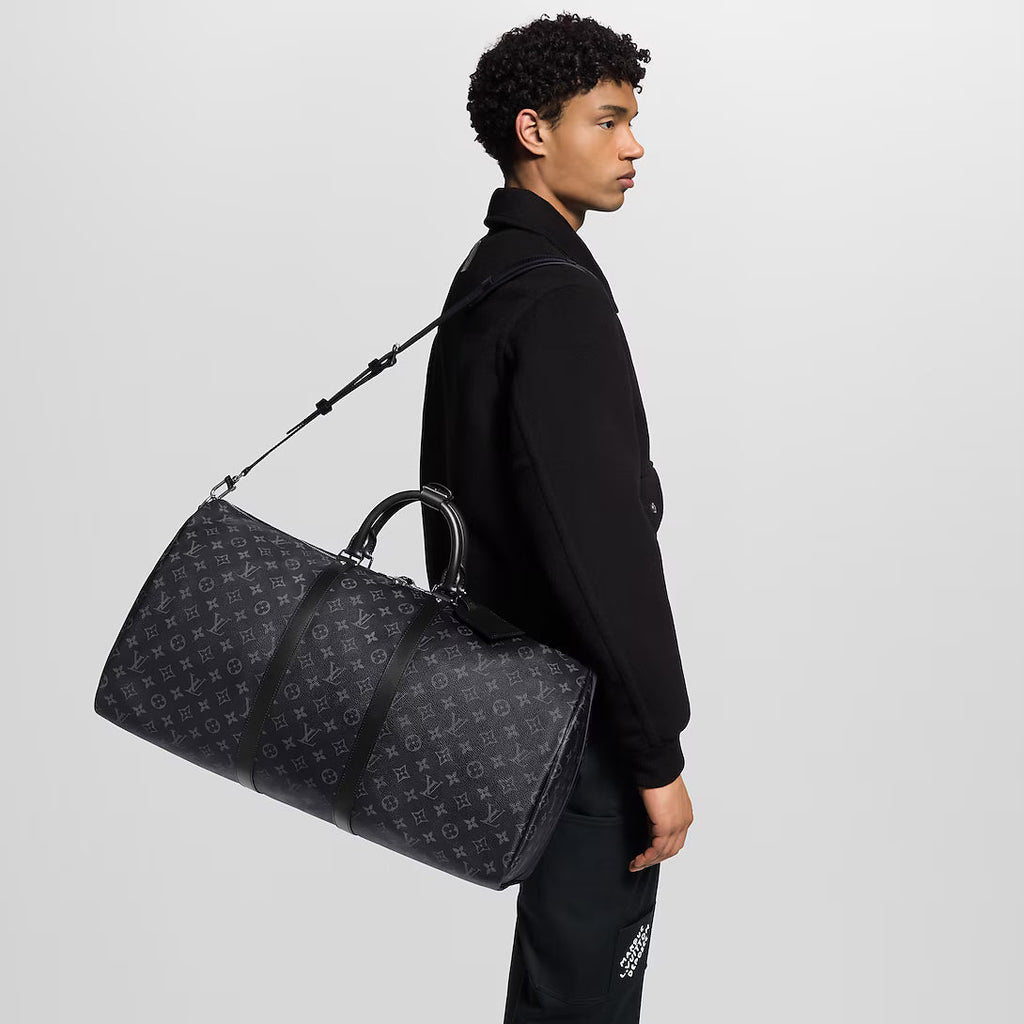 Unisex  L-Luxury Monogram Travel Bag – Elegance On the Go