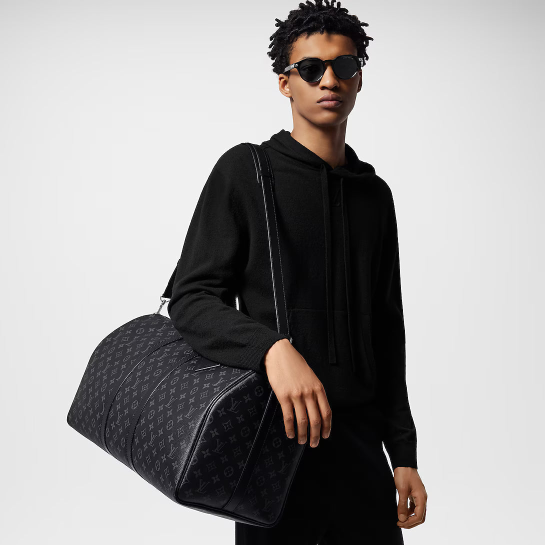 Unisex  L-Luxury Monogram Travel Bag – Elegance On the Go