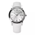 Burberry Ladies Watch The City 34mm Silver White